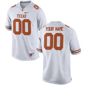 Men's Nike Texas Orange Texas Longhorns Football Custom Game Jersey