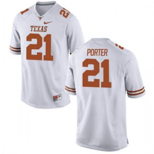 #21 Kyle Porter University of Texas Youth Authentic Stitch Jerseys White